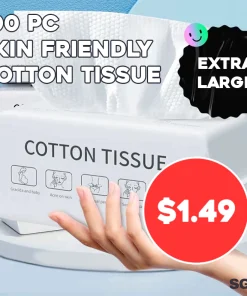 100pcs Disposable Face Towel Cotton Tissue Makeup Wipes Facial Cleanser Washcloth