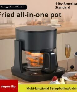 Visible Air Fryer | Multi-Functional Flip Design Electric Air Fryer for Home Use