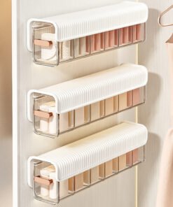 Wall-Mounted Underwear & Socks Organizer | 3-in-1 Storage Box (Pack of 3)